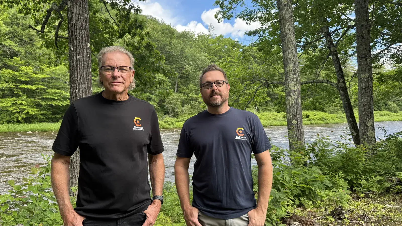 Jake and Lyle Carlson of Carlson Construction, custom home builders in Northern Arizona